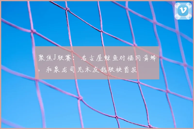 聚焦J联赛：名古屋鲸鱼对福冈黄蜂，和泉龙司见木友哉联袂首发